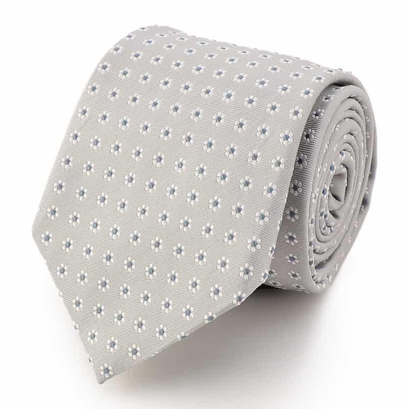 ALTEA 小花柄タイ GRAY