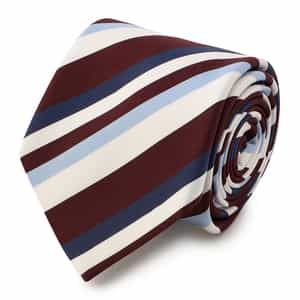 ストライプ柄タイ