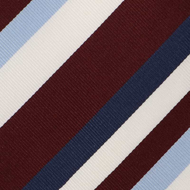 ALTEA ストライプ柄タイ WINE