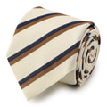 ストライプ柄タイ