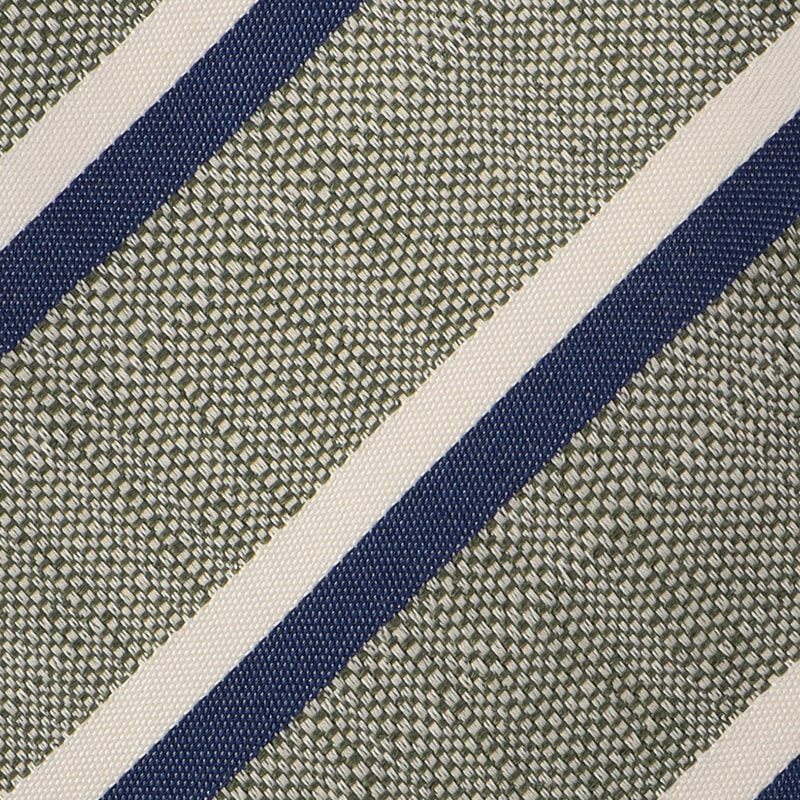 ALTEA ストライプ柄タイ GREEN