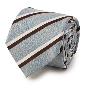 ストライプ柄タイ