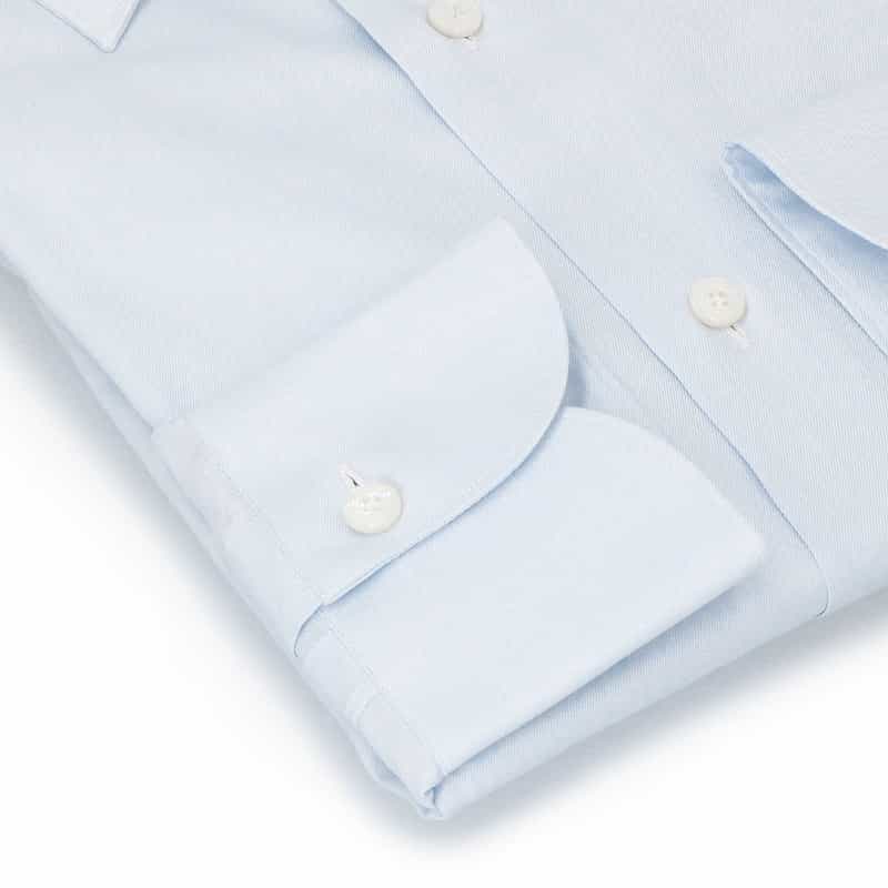 FINAMORE ドレスシャツ "MILANO" LIGHT BLUE