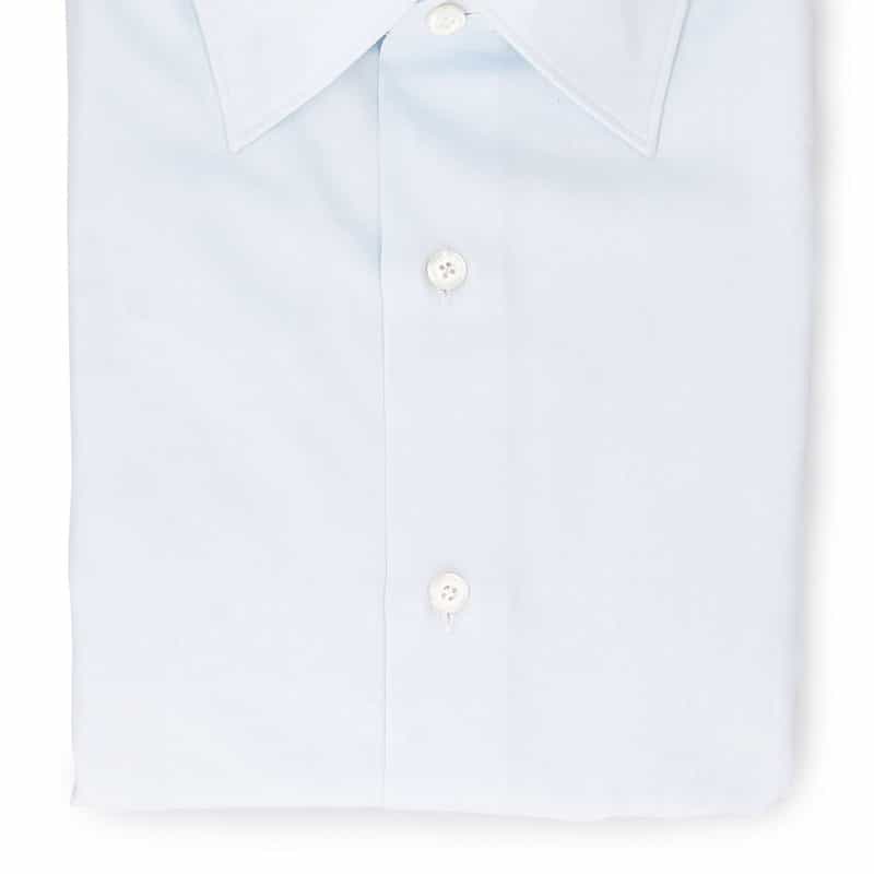 FINAMORE ドレスシャツ "MILANO" LIGHT BLUE