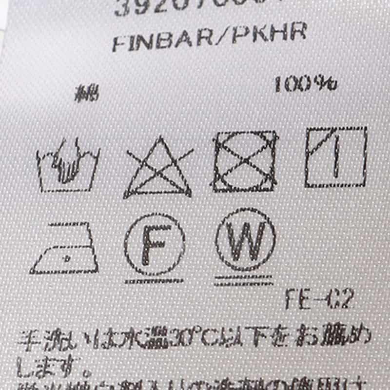 FRANK&EILEEN ハート柄シャツ “FINBAR" WHITE