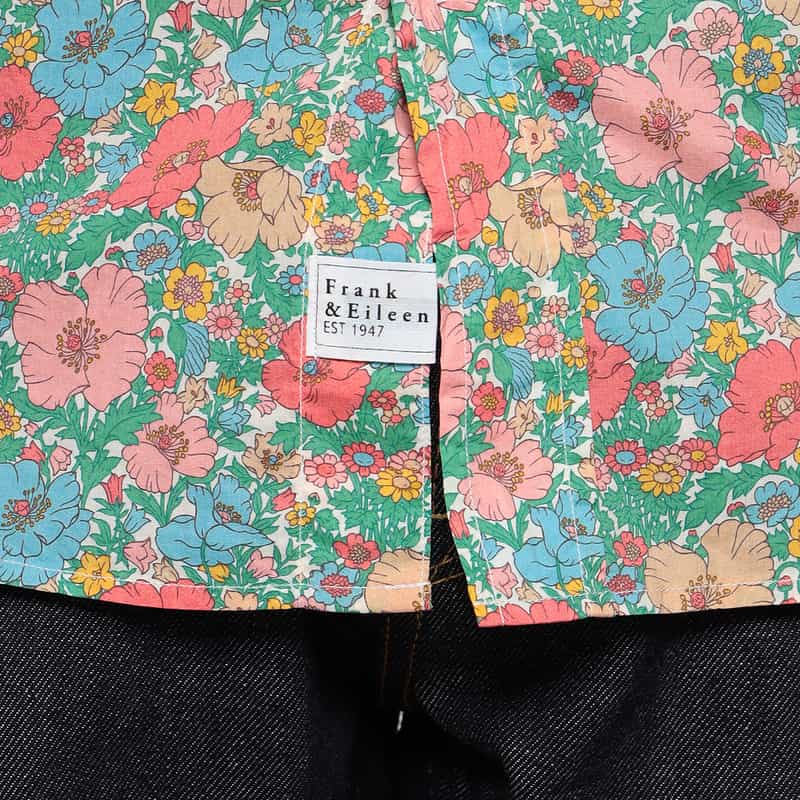 FRANK&EILEEN フラワー柄シャツ “FINBAR" MULTI COLOR