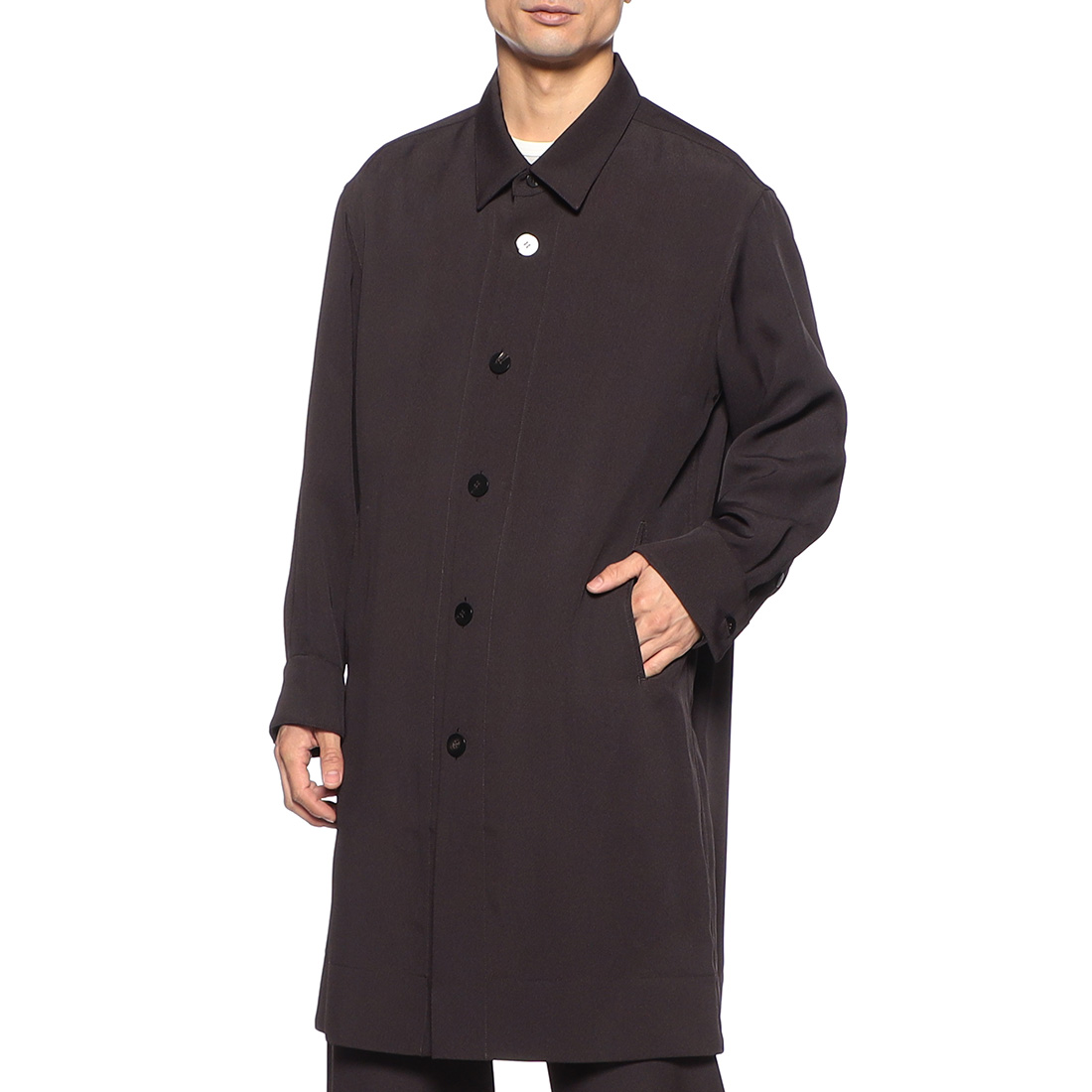 ドロップショルダーコート