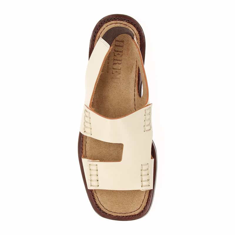 HEREU ローファーサンダル IVORY