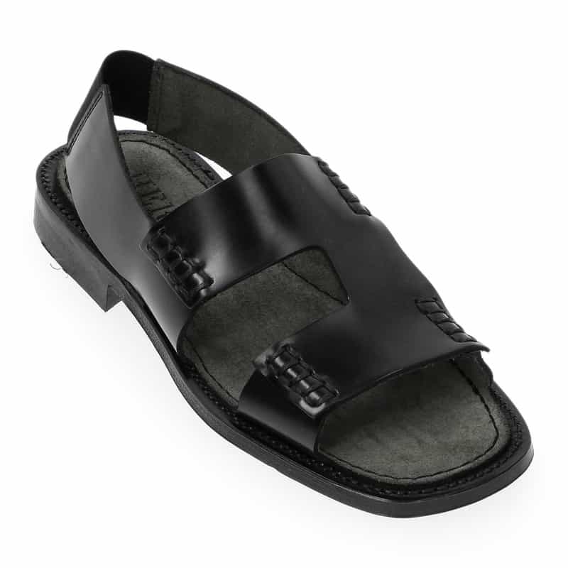 HEREU ローファーサンダル BLACK