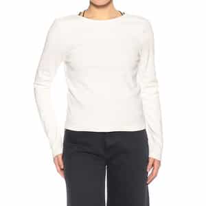 ウォッシャブル バックオープン リブ カットソー(ふろしき付き)