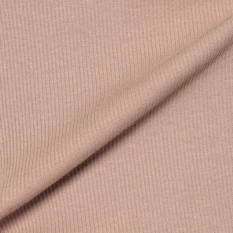 BARNEYS NEW YORK ウォッシャブル バックオープン リブ カットソー(ふろしき付き) BEIGE