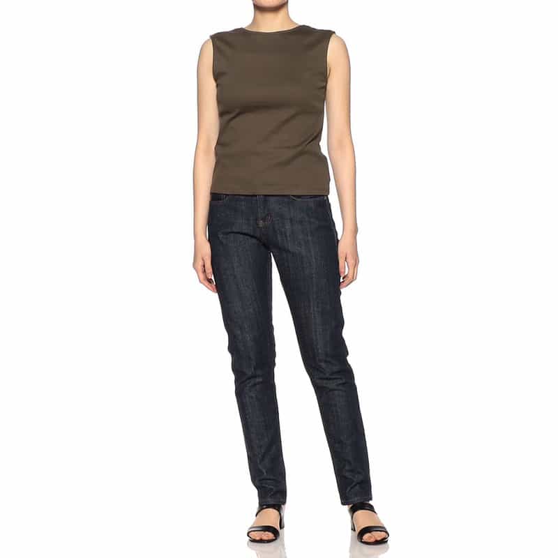 BARNEYS NEW YORK ウォッシャブル バッグオープンカットソー(ふろしき付き) KHAKI