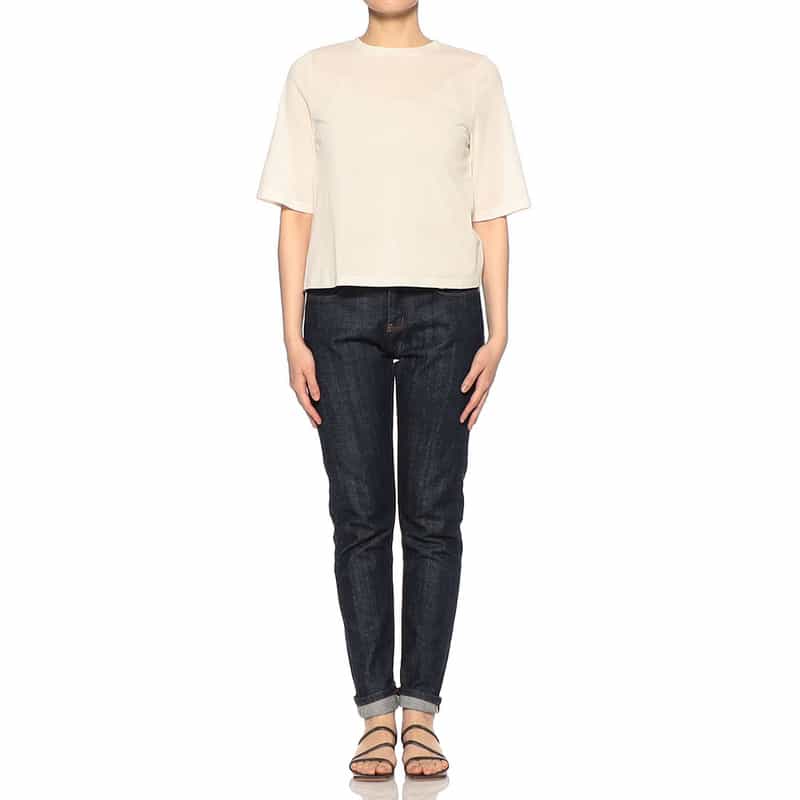 BARNEYS NEW YORK ウォッシャブル バッグツイルプルオーバー(ふろしき付き) IVORY