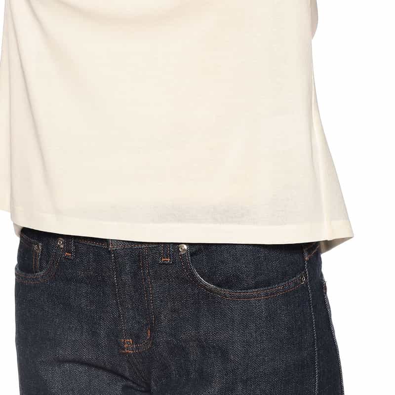 BARNEYS NEW YORK ウォッシャブル バッグツイルプルオーバー(ふろしき付き) IVORY