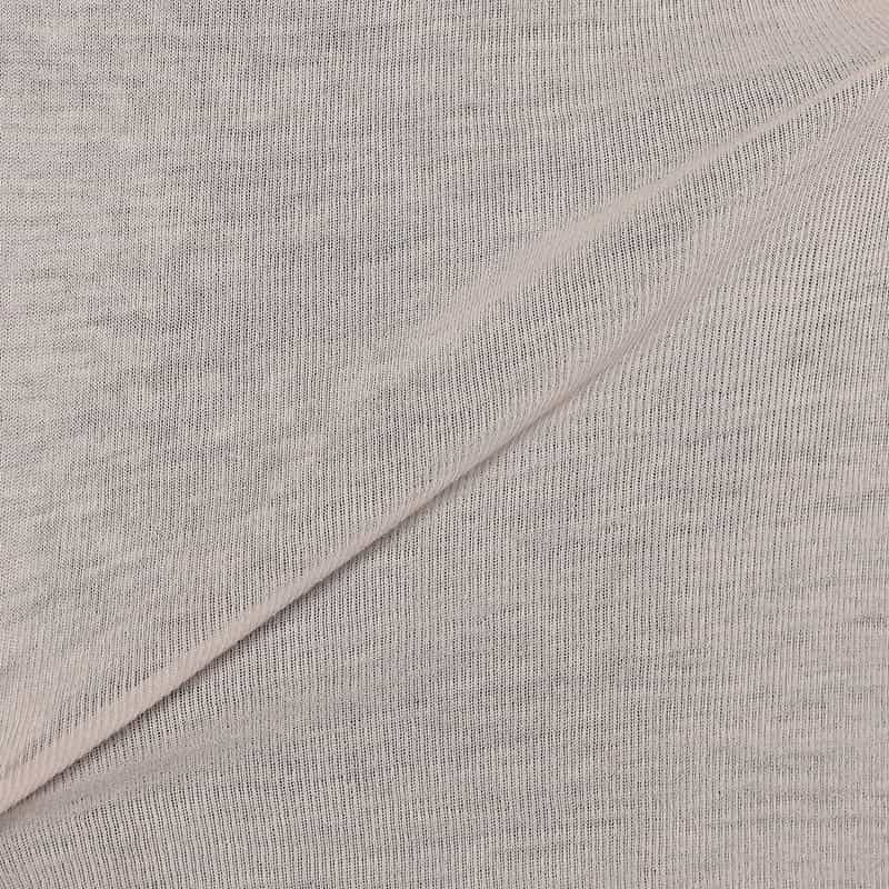 BARNEYS NEW YORK ウォッシャブル ロングスリーブシアーカットソー(ふろしき付き) LIGHT GRAY