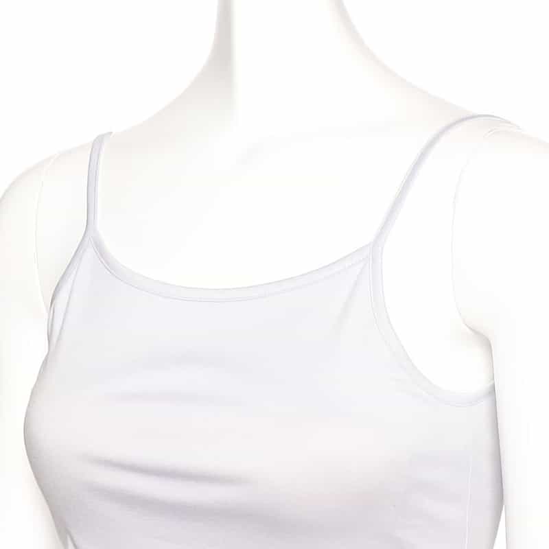 BARNEYS NEW YORK ウォッシャブル バックオープンパッドキャミソール(ふろしき付き) LIGHT GRAY