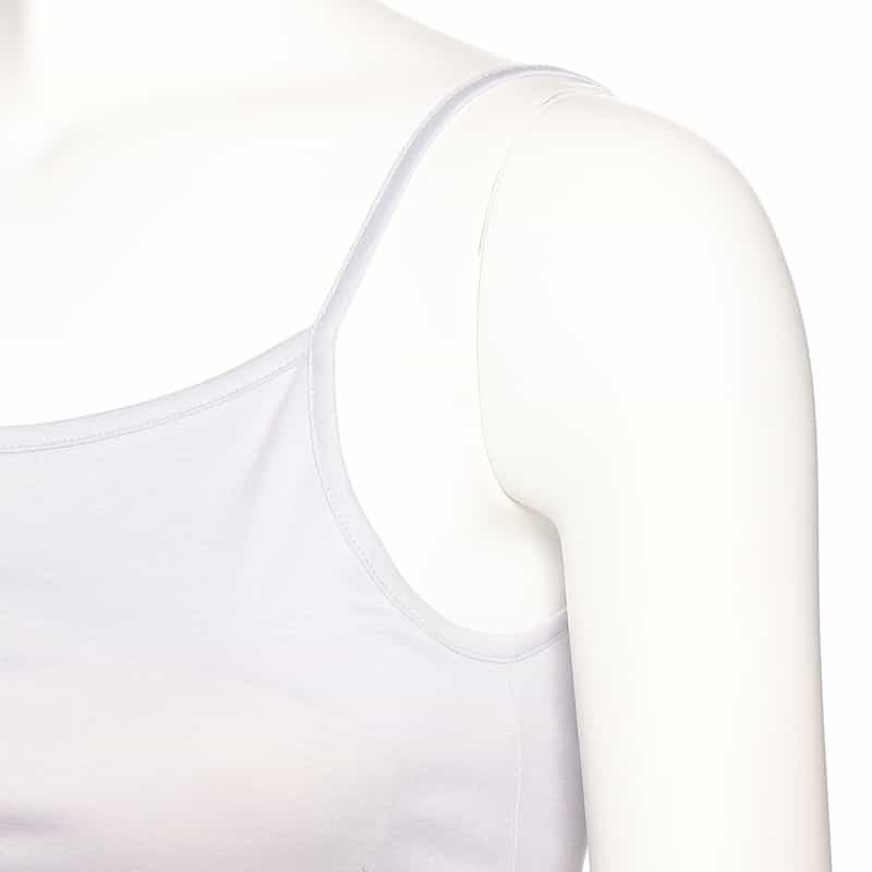 BARNEYS NEW YORK ウォッシャブル バックオープンパッドキャミソール(ふろしき付き) LIGHT GRAY