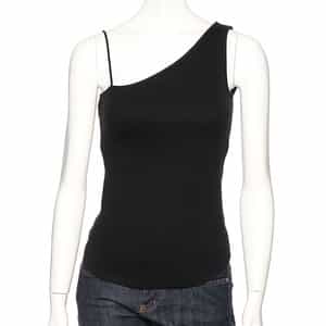 ウォッシャブル ワンショルダーパットタンクトップ(ふろしき付き)