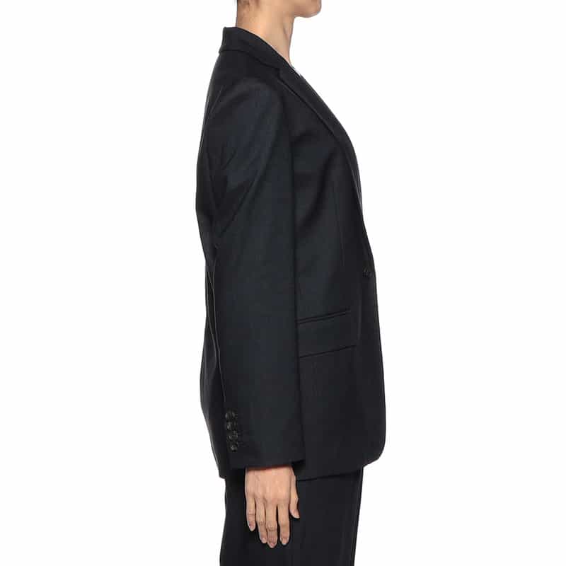 BARNEYS NEW YORK セットアップ ボックステーラードジャケット NAVY