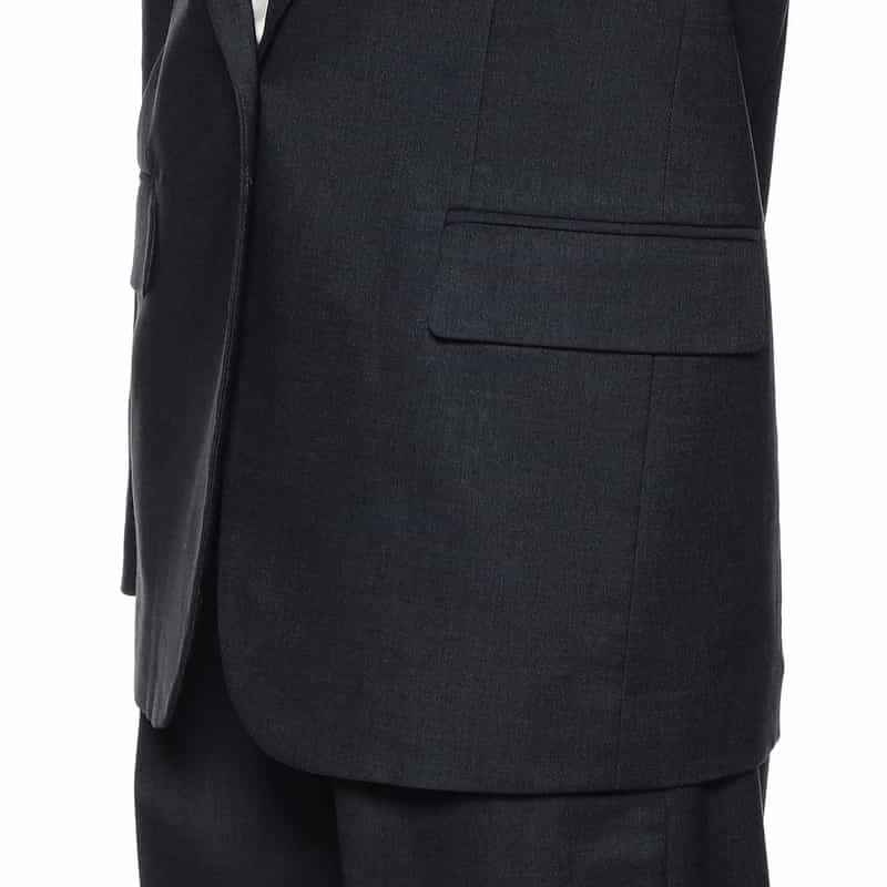 BARNEYS NEW YORK セットアップ ボックステーラードジャケット NAVY