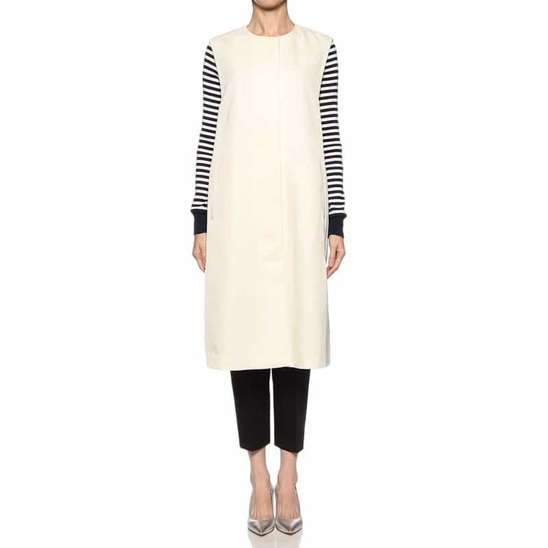 BARNEYS NEW YORK ロングジレ IVORY