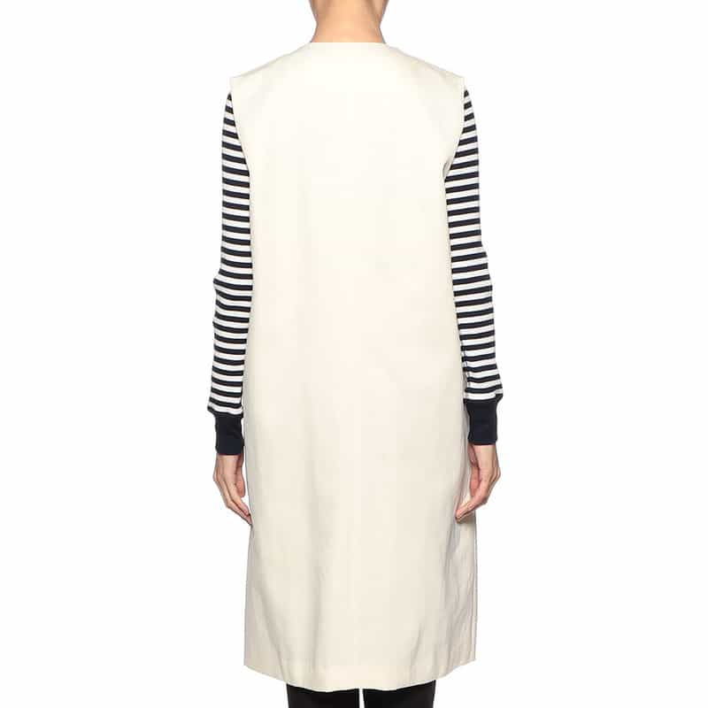 BARNEYS NEW YORK ロングジレ IVORY