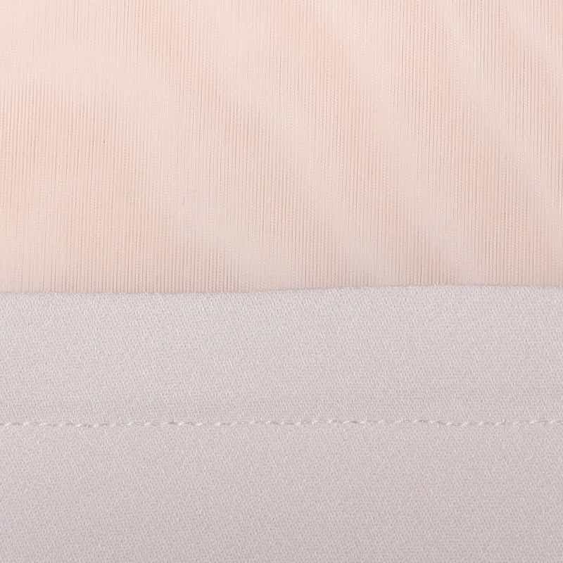 BARNEYS NEW YORK ウォッシャブル コンビネーションドレス LIGHT GRAY