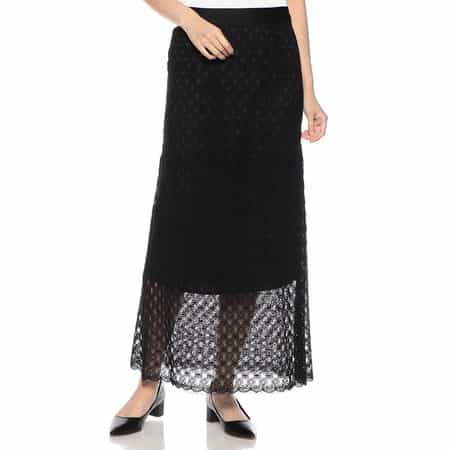 ラッセルレース ロングスカート