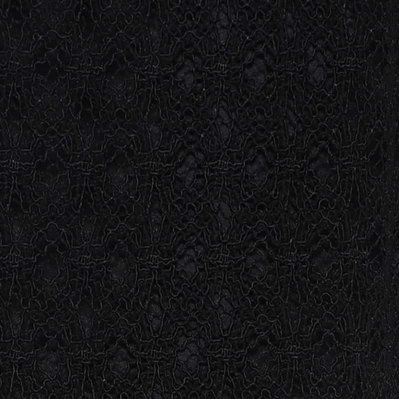 BARNEYS NEW YORK ラッセルレース ロングスカート BLACK