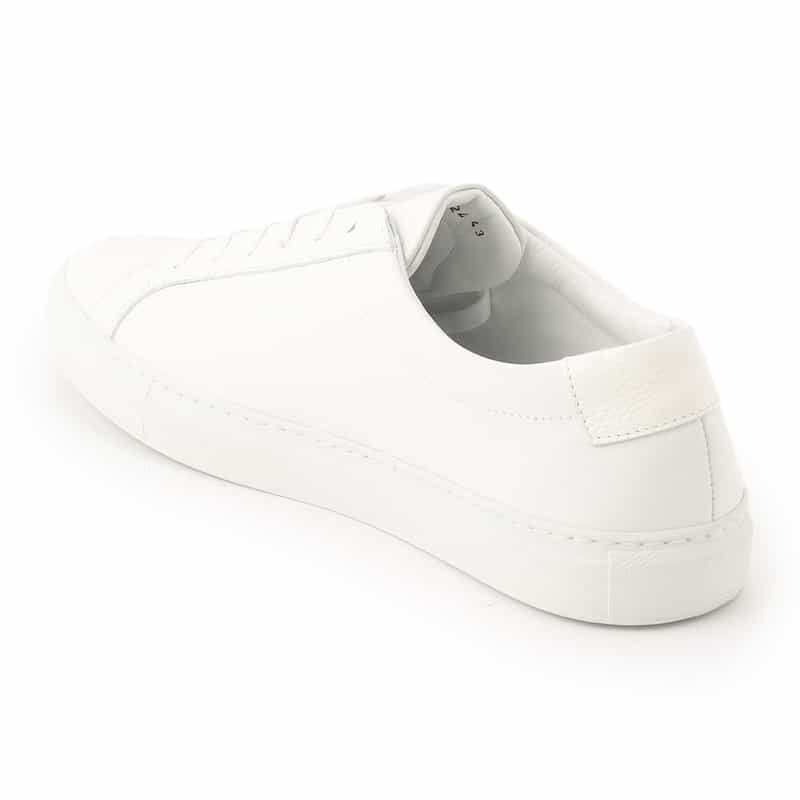 BARNEYS NEW YORK レザースニーカー WHITE
