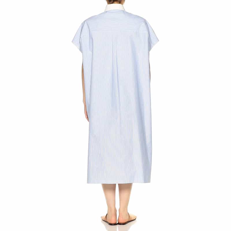 MACKINTOSH ストライプ シャツドレス BLUE