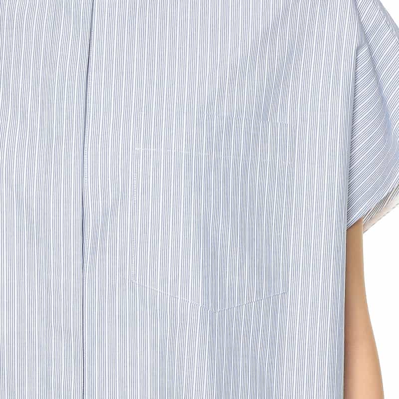 MACKINTOSH ストライプ シャツドレス BLUE