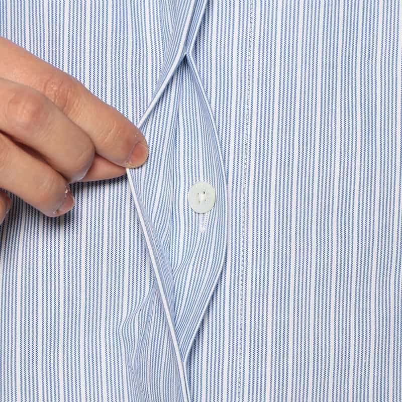 MACKINTOSH ストライプ シャツドレス BLUE