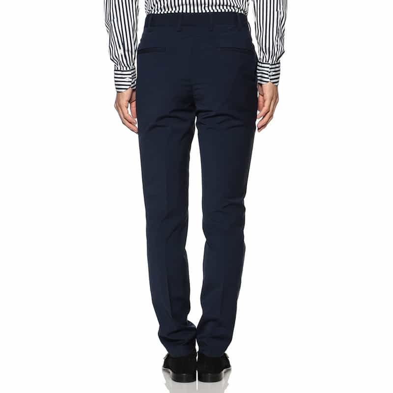 DEVORE ストレッチドレスパンツ NAVY