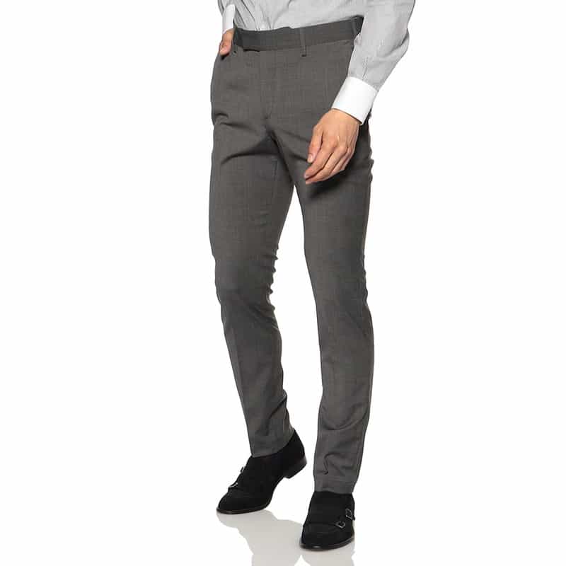 DEVORE ストレッチドレスパンツ GRAY