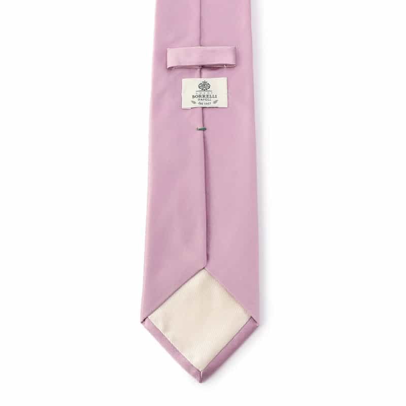 LUIGI  BORRELLI ソリッドタイ PINK