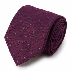 ドット柄タイ