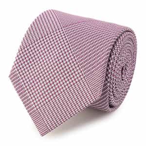 グレンチェック柄タイ