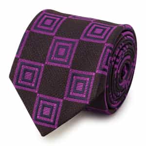 スクエアチェッカー柄タイ