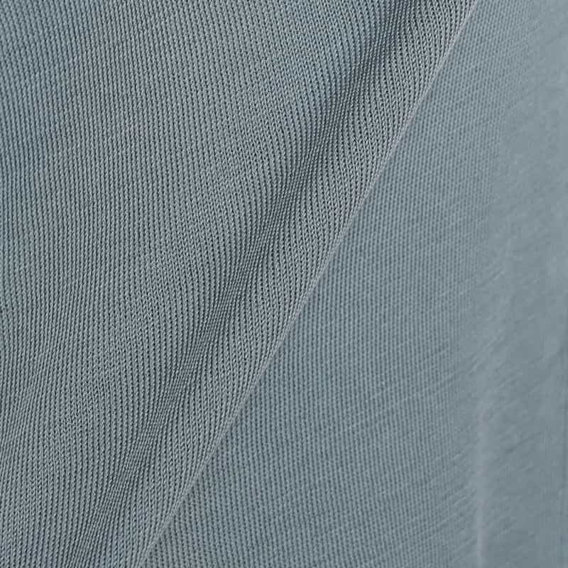 BARNEYS NEW YORK ウォッシャブル コットンニットカーディガン BLUE GRAY