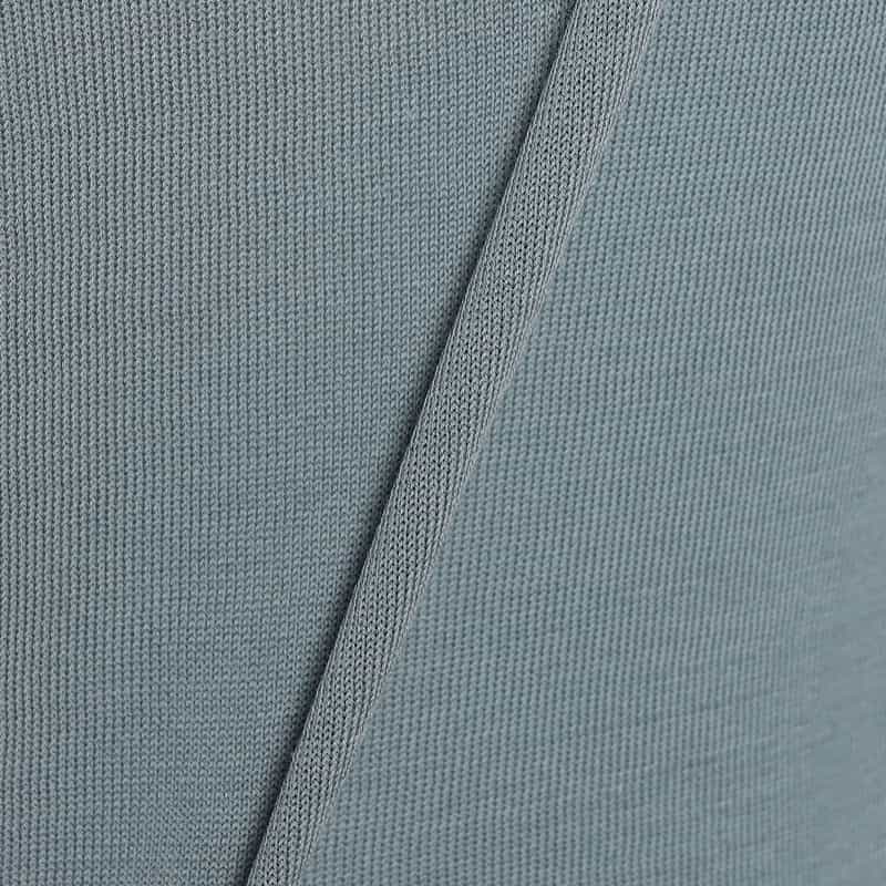 BARNEYS NEW YORK ウォッシャブル コットンニットタンクトップ BLUE GRAY