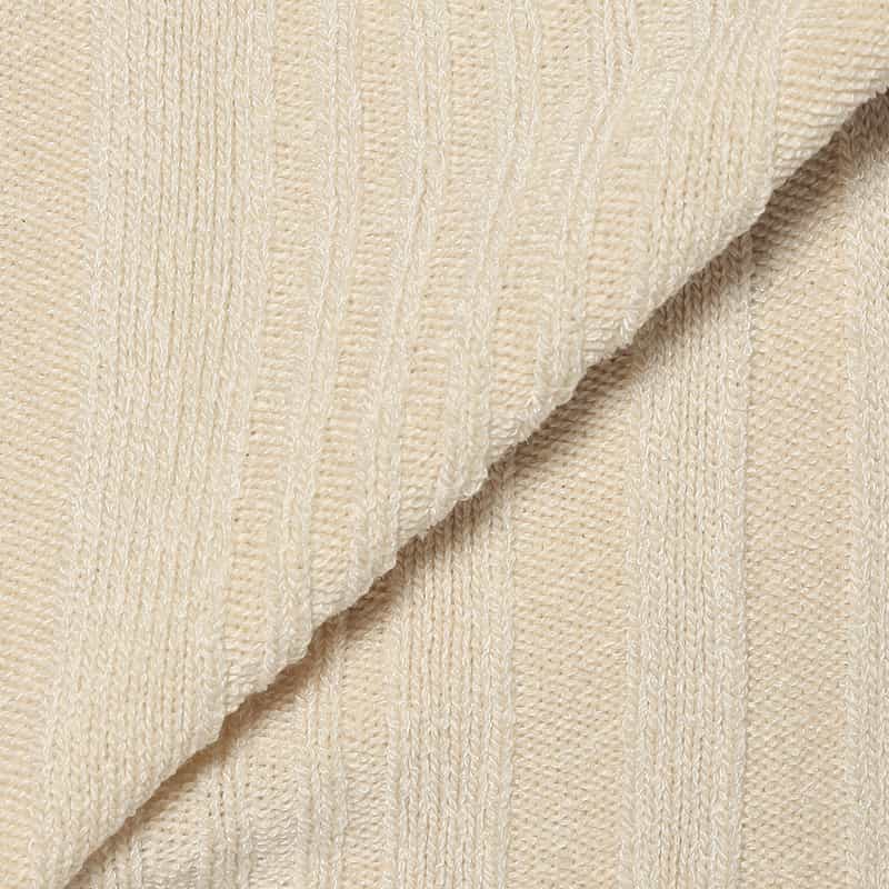 BARNEYS NEW YORK セットアップ ウォッシャブルリブニットスカート BEIGE