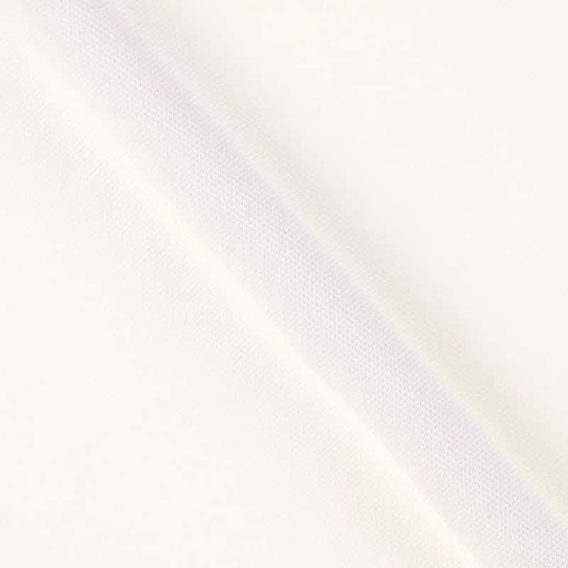 ELACIO 鹿の子ポロシャツ IVORY