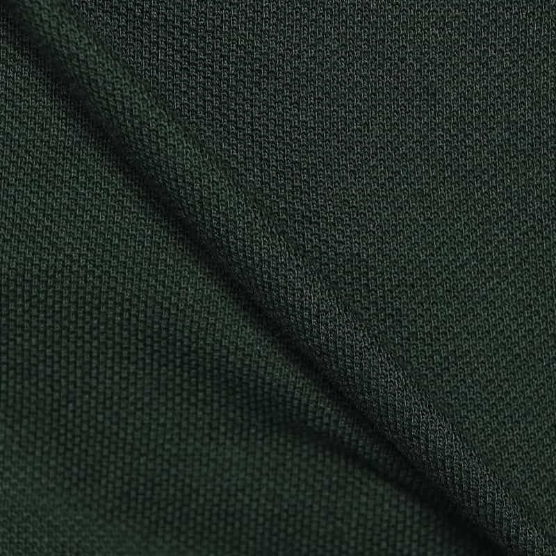 ELACIO 鹿の子ポロシャツ KHAKI