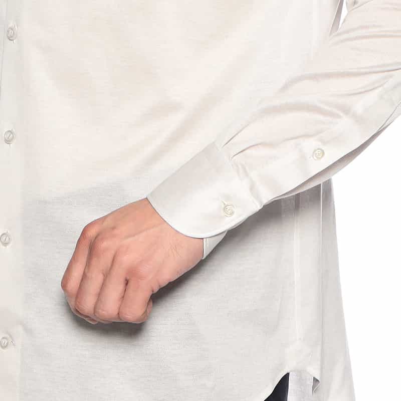 CATARISANO ジャージーシャツ IVORY