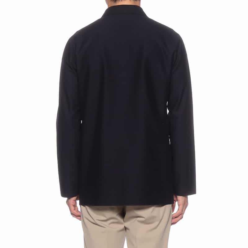 BARNEYS NEW YORK サファイアクール加工2Bジャケット NAVY