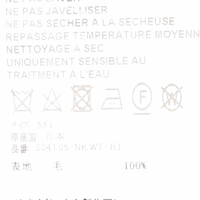 OVERCOAT バーニーズ　ニューヨーク限定ドルマンスリーブ開襟シャツ BLACK