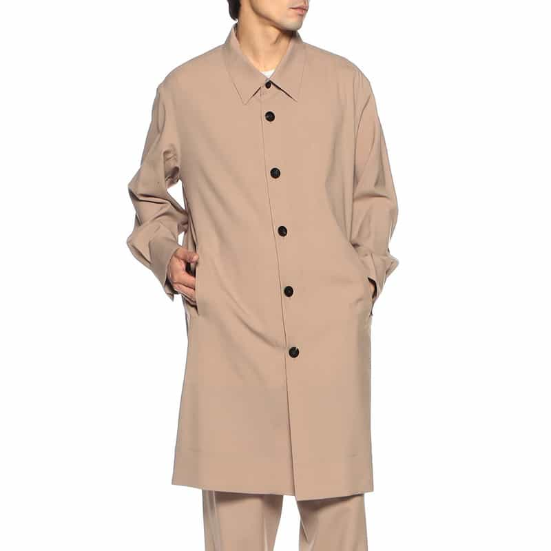 OVERCOAT 限定ステンカラーコート BEIGE