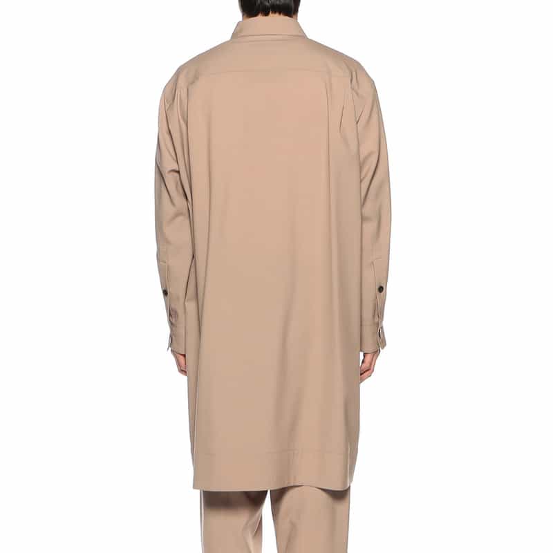 OVERCOAT バーニーズ　ニューヨーク限定ステンカラーコート BEIGE