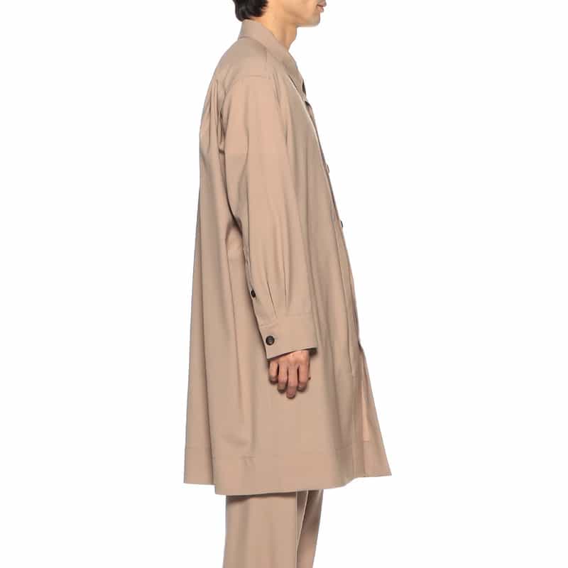 OVERCOAT バーニーズ　ニューヨーク限定ステンカラーコート BEIGE